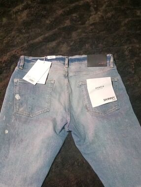 Adia Light Wash Skinny Jeans - Pale Blue